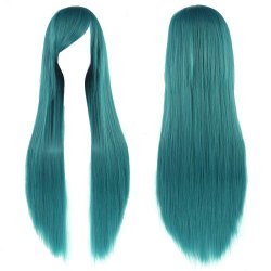 ⭐ Peluca de Kanekalon Lisa 80 Cm Cosplay Cabello largo
