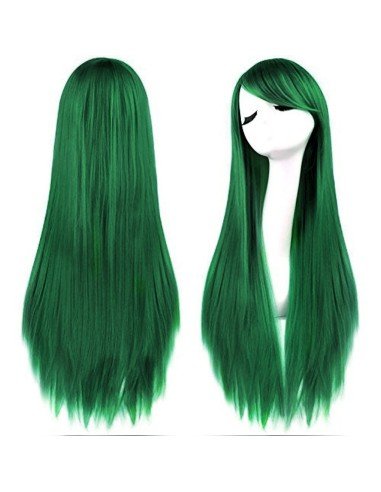 ⭐ Peluca de Kanekalon Lisa 80 Cm Cosplay Cabello largo