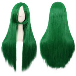 ⭐ Peluca de Kanekalon Lisa 80 Cm Cosplay Cabello largo