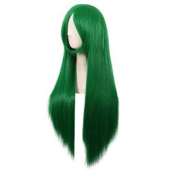 ⭐ Peluca de Kanekalon Lisa 80 Cm Cosplay Cabello largo