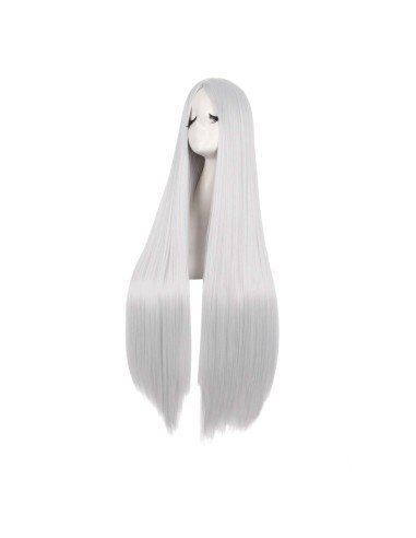 ⭐ Peluca de Kanekalon Lisa corte Recto 100 Cm Cosplay - Negro