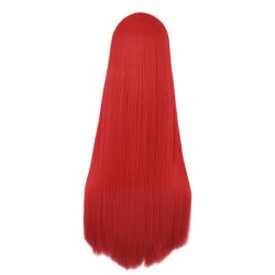 ⭐ Peluca de Kanekalon Lisa corte Recto 70 Cm Cosplay - Negro