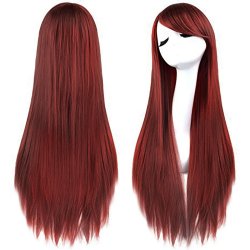 ⭐ Peluca de Kanekalon Lisa 80 Cm Cosplay Cabello largo