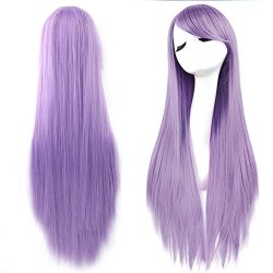 ⭐ Peluca de Kanekalon Lisa 80 Cm Cosplay Cabello largo