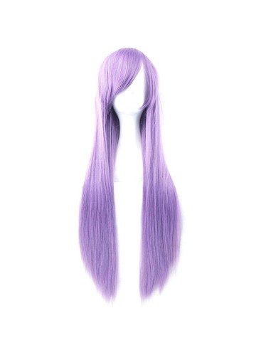 ⭐ Peluca de Kanekalon Lisa 80 Cm Cosplay Cabello largo