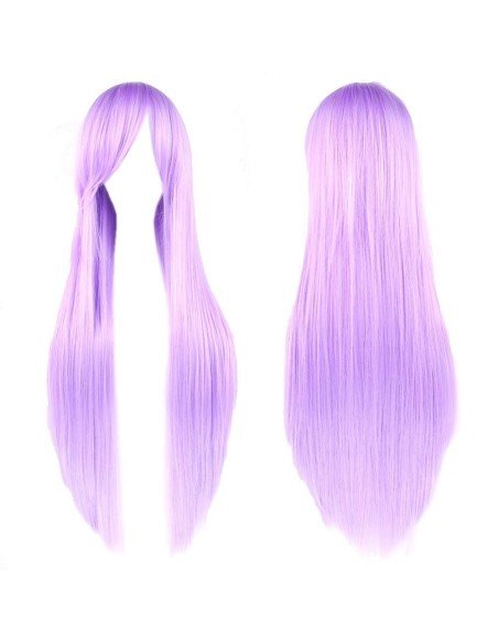 ⭐ Peluca de Kanekalon Lisa 80 Cm Cosplay Cabello largo
