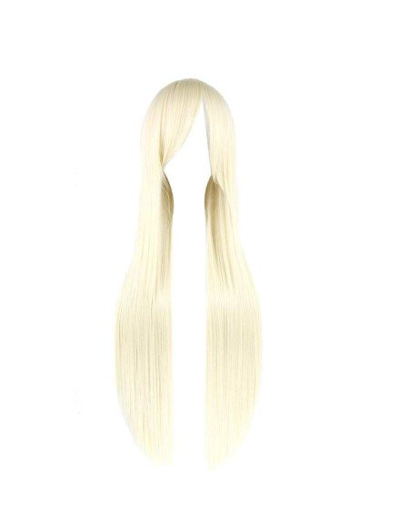 ⭐ Peluca de Kanekalon Lisa 80 Cm Cosplay Cabello largo