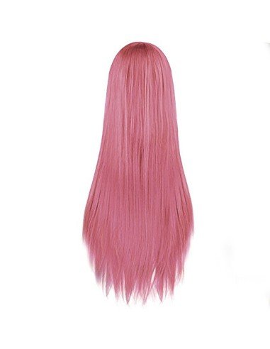 ⭐ Peluca de Kanekalon Lisa 80 Cm Cosplay Cabello largo