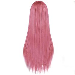 ⭐ Peluca de Kanekalon Lisa 80 Cm Cosplay Cabello largo