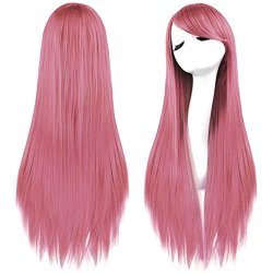 ⭐ Peluca de Kanekalon Lisa 80 Cm Cosplay Cabello largo