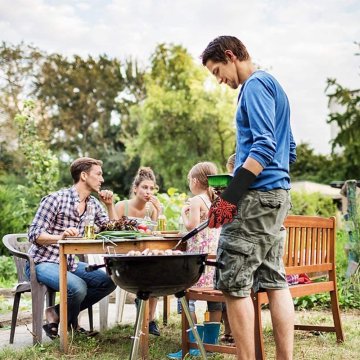 ⭐ Guantes BBQ Hornear Silicona Termo Resistente Calor