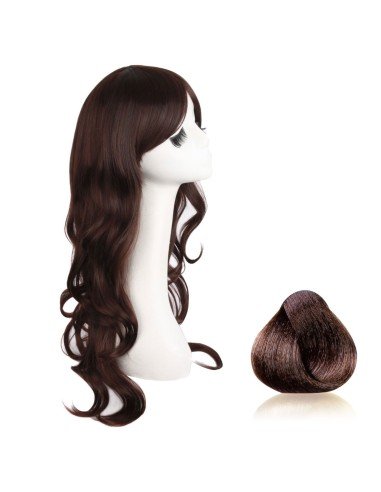 ⭐  Peluca Color Natural 70cm Cabello Sintético kanekalón