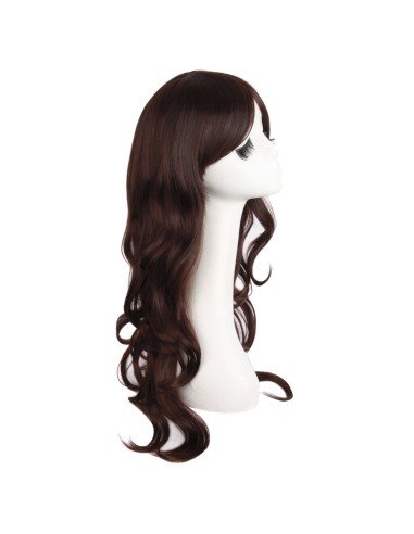⭐  Peluca Color Natural 70cm Cabello Sintético kanekalón
