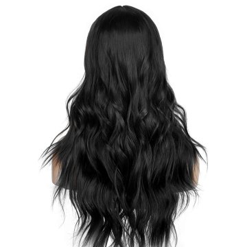 ⭐  Peluca Color Natural 60cm Cabello Sintético kanekalón
