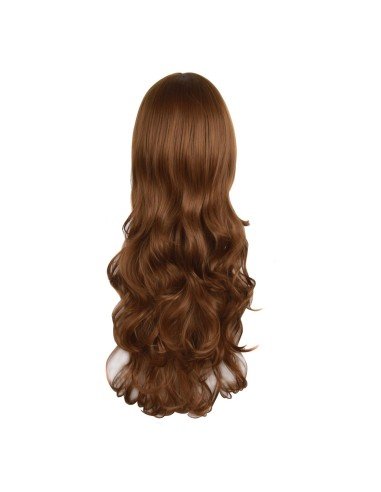 ⭐  Peluca Color Natural 70cm Cabello Sintético kanekalón