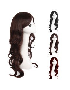 ⭐  Peluca Color Natural 70cm Cabello Sintético kanekalón 2