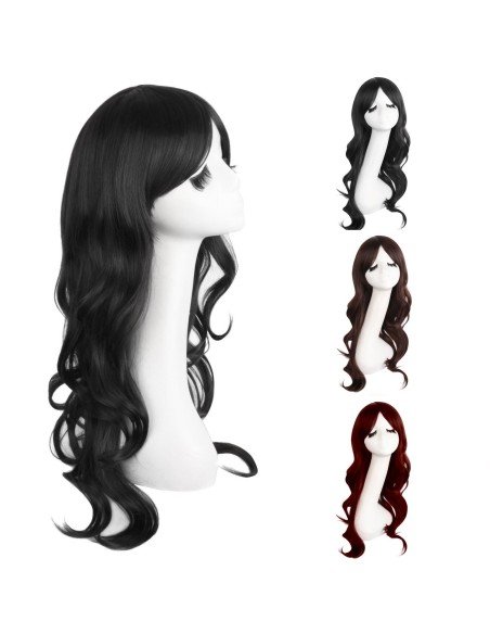 ⭐  Peluca Color Natural 70cm Cabello Sintético kanekalón ⭐  Peluca Color Natural 70cm Cabello Sintético kanekalón