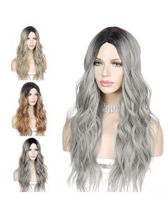 Peluca Balayage Cosplay Degradee Kanekalon 60cm Uso Diario 2