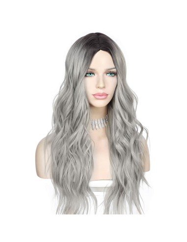 Peluca Balayage Cosplay Degradee Kanekalon 60cm Uso Diario