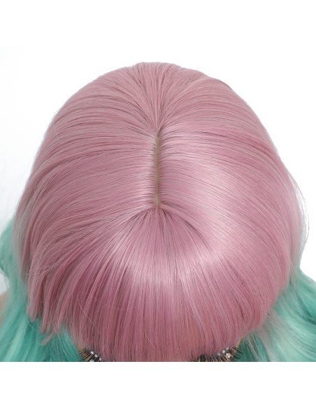 ⭐ Peluca Cosplay Rainbow Arcoiris Unicornio Sirena ⭐ Peluca Cosplay Rainbow Arcoiris Unicornio Sirena