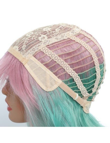 ⭐ Peluca Cosplay Rainbow Arcoiris Unicornio Sirena ⭐ Peluca Cosplay Rainbow Arcoiris Unicornio Sirena