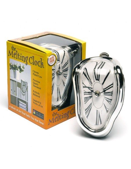 Clock Dalí Salvador Artístico Reloj Subrealista Derretido Decorativo 