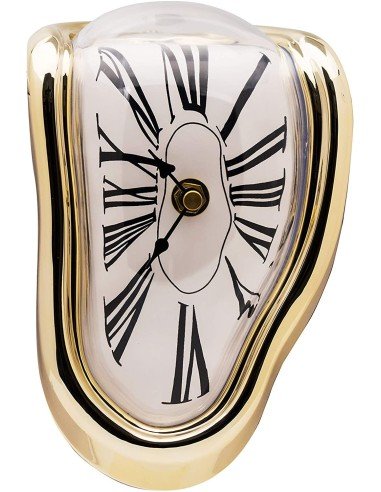 Clock Dalí Salvador Artístico Reloj Subrealista Derretido Decorativo 