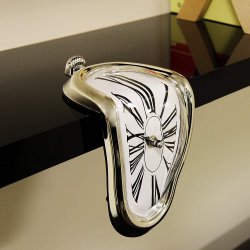 Clock Dalí Salvador Artístico Reloj Subrealista Derretido Decorativo 