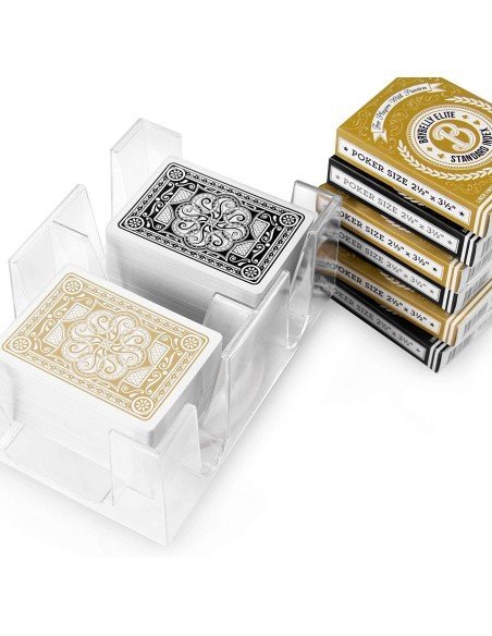 ⭐ Dual Deck Revolving Card Holder - Soporte Giratorio Cartas ⭐ Dual Deck Revolving Card Holder - Soporte Giratorio Cartas