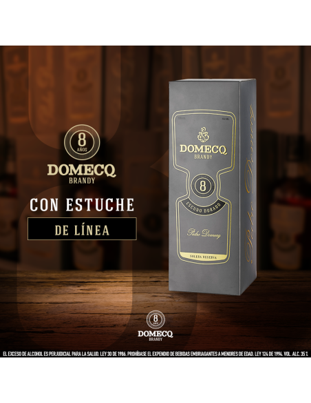⭐ Brandy Domecq Reserva 8 Años 750 ML ⭐ Brandy Domecq Reserva 8 Años 750 ML
