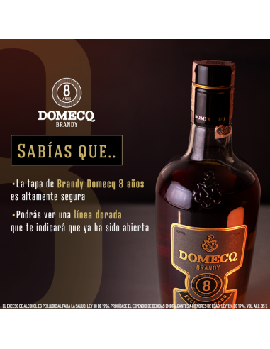 ⭐ Brandy Domecq Reserva 8 Años 750 ML