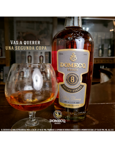 ⭐ Brandy Domecq Reserva 8 Años 750 ML