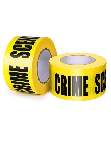 Cinta Decorativa Escena del Crimen Para Fiestas De Terror Halloween