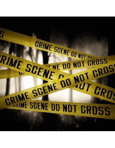 Cinta Decorativa Escena del Crimen Para Fiestas De Terror Halloween