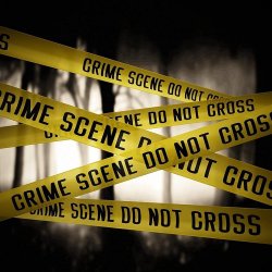 Cinta Decorativa Escena del Crimen Para Fiestas De Terror Halloween