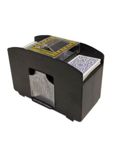 ⭐ Máquina para barajar 4 Decks de Cartas mezclador barajador automático