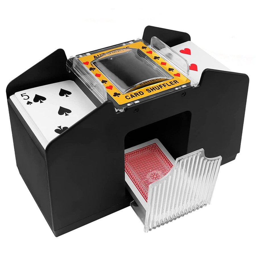 Mister Gadget Slot Machine – Mini Casinò Domestica Con Giochi Poker, Roulette E Mescolatore Carte