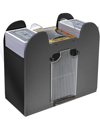 ⭐ Máquina para barajar 6 mazos de cartas barajador automático