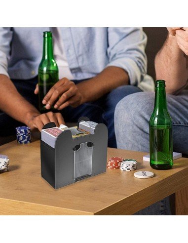⭐ Máquina para barajar 6 mazos de cartas barajador automático