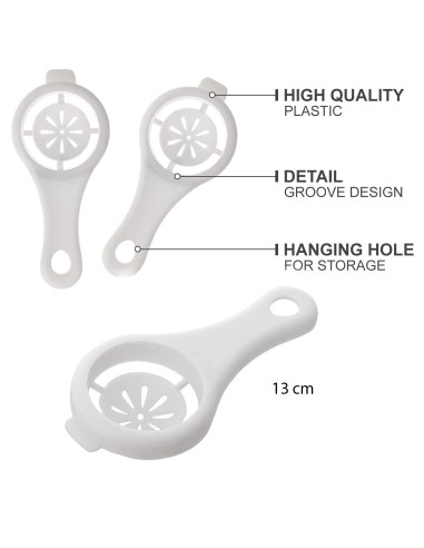 ⭐ Separador de Clara y Yema de Huevo Easy Cook