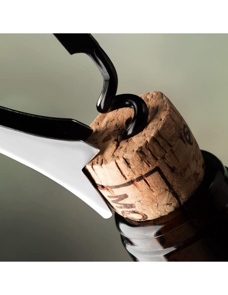 ⭐ Setx2 Sacacorchos de Acero Descorchador Dos Tiempos Portátil ⭐ Setx2 Sacacorchos de Acero Descorchador Dos Tiempos Portátil