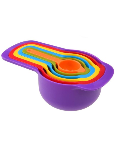 ⭐ Setx6 Cucharas Copas Tazas Medidoras Porcionera Dosificadora