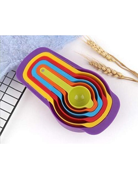 ⭐ Setx6 Cucharas Copas Tazas Medidoras Porcionera Dosificadora