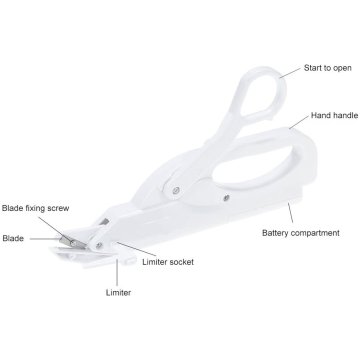 ⭐ Tijera Eléctrica Para Cortar Tela Cortador Papel