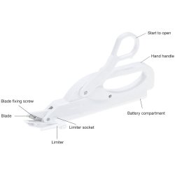 ⭐ Tijera Eléctrica Para Cortar Tela Cortador Papel