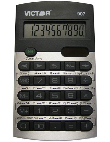 ⭐ Calculadora Híbrida de Conversión de Unidades Solar Victor 907