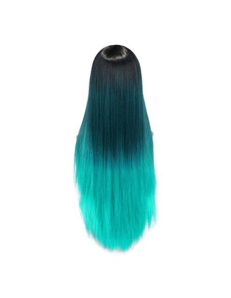 Peluca Lisa 70cm Balayage Corte Recto Apariencia Natural Peluca Lisa 70cm Balayage Corte Recto Apariencia Natural