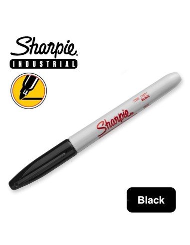 ⭐ Marcador Permanente Sharpie Industrial PRO Negro