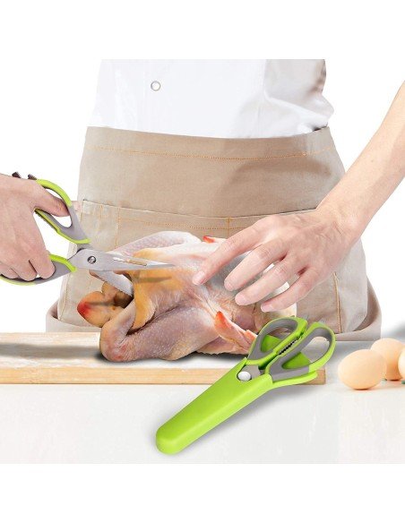 ⭐ Tijeras Cuchillo Cocina Acero Inoxidable Corta Huesos ⭐ Tijeras Cuchillo Cocina Acero Inoxidable Corta Huesos