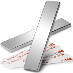 ⭐ Setx2 Potentes Imanes Neodimio barras 60x10x3mm